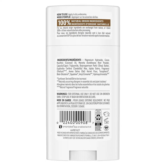 Schmidt's Aluminum-Free Deodorant Vanilla & Oat Milk Aluminum Free 2.65 oz