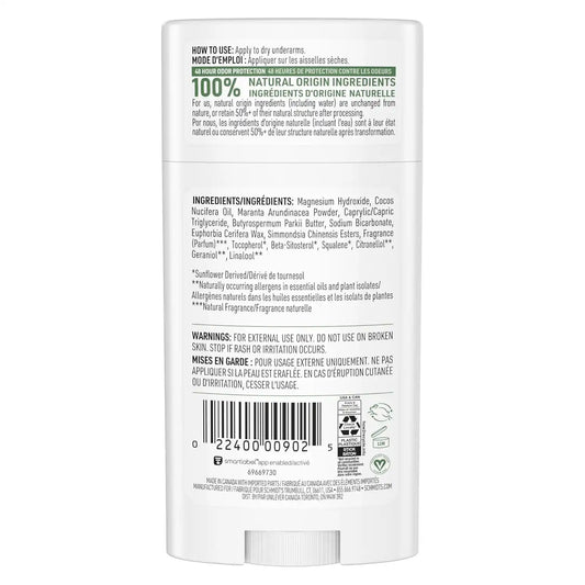 Schmidt's Aluminum-Free Deodorant Fresh Cucumber 2.65 oz