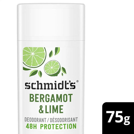 Schmidt's Aluminum-Free Deodorant Bergamot & Lime 2.65 oz Aluminum Free