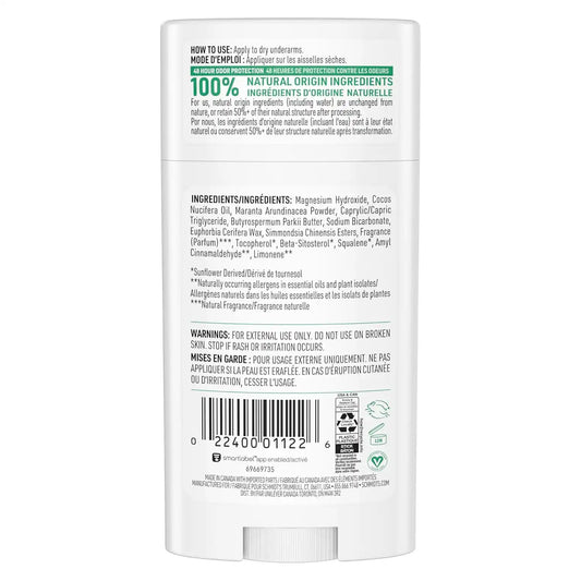 Schmidt's Aluminum-Free Vegan Deodorant Cactus Flower & Pear 2.65 oz 2 ct