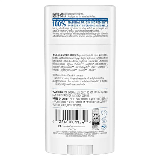 Schmidt's Aluminum-Free Deodorant Fresh Rain & Birch Aluminum Free 2.65 oz